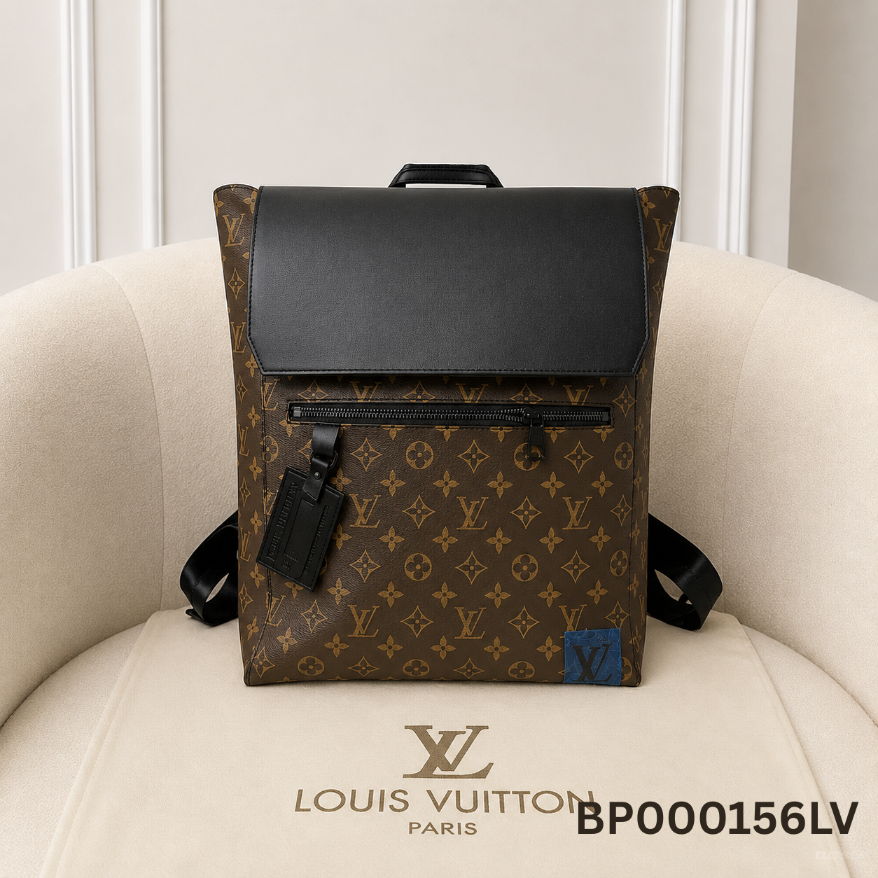 Louis Vuitton Monogram Flap Backpack