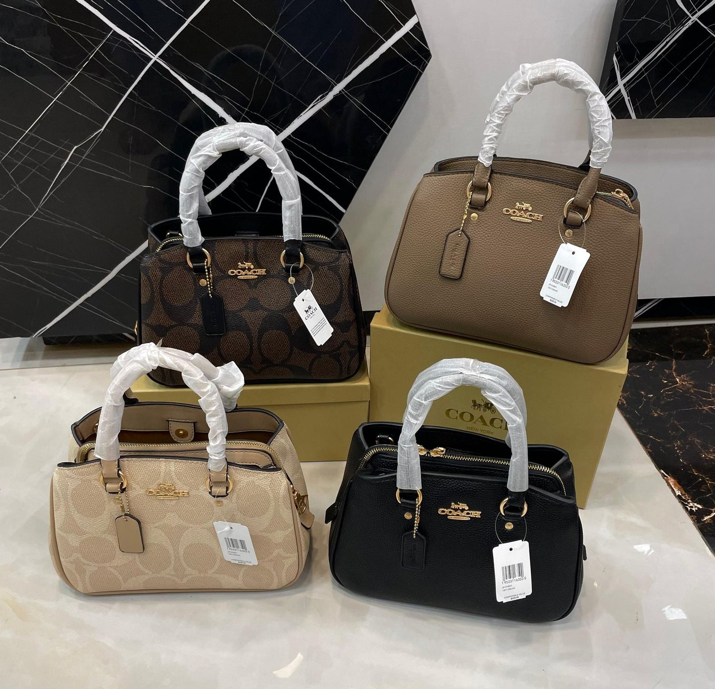 Coach Mini Bennett Satchel (Signature & Leather Variants)
