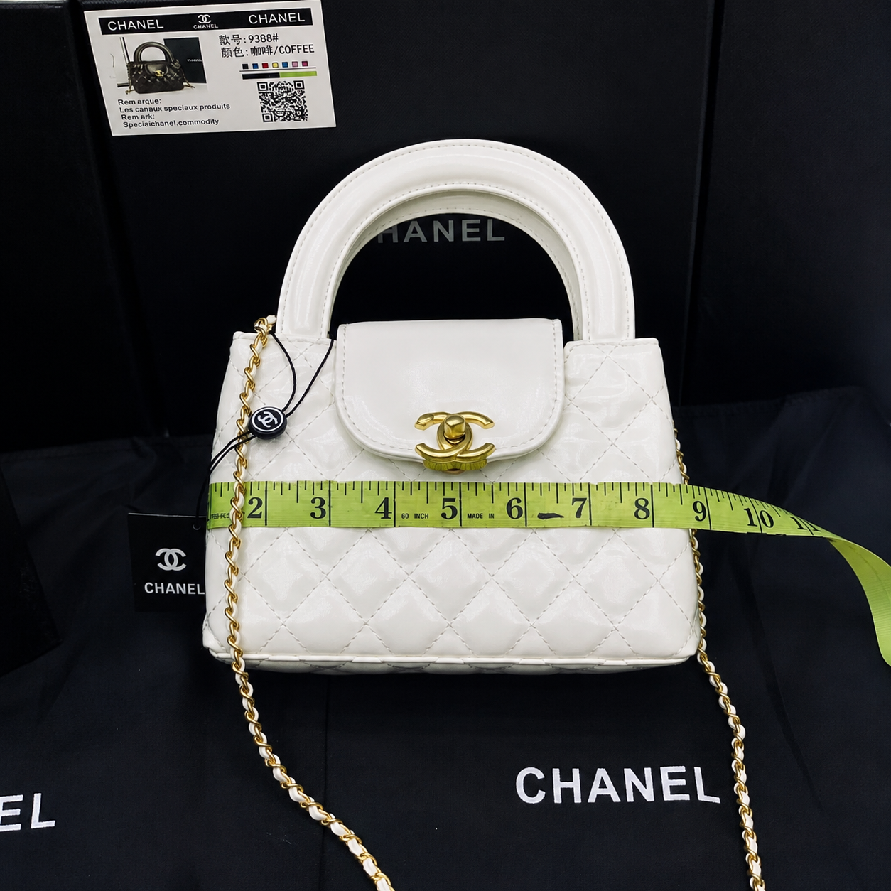 Chanel Quilted Mini Top Handle Bag