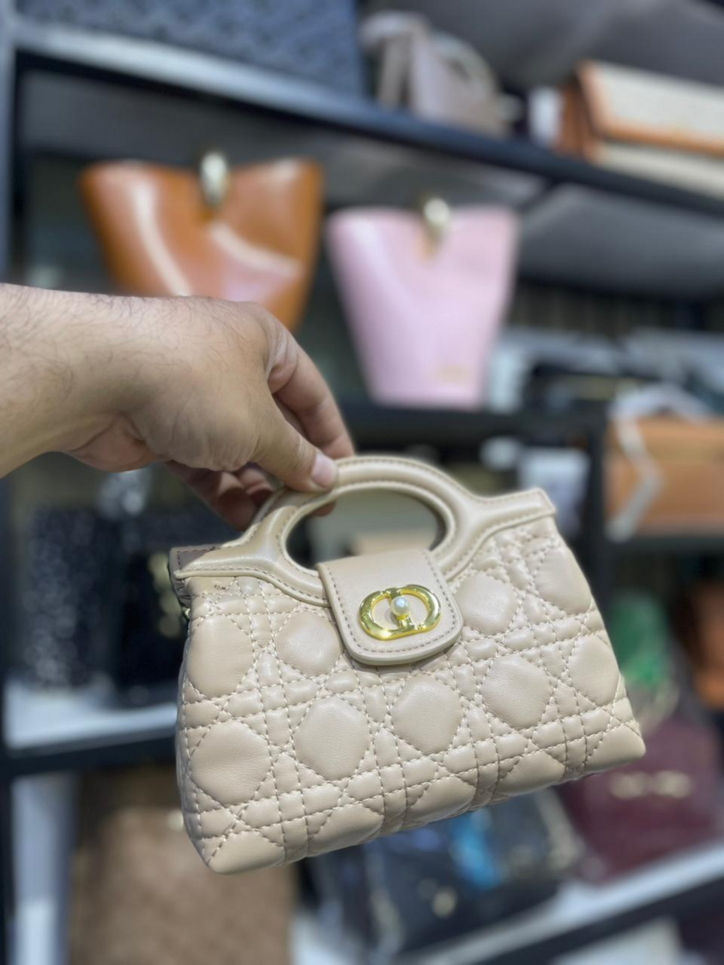 Christian Dior Lady Dior Style Mini Bag
