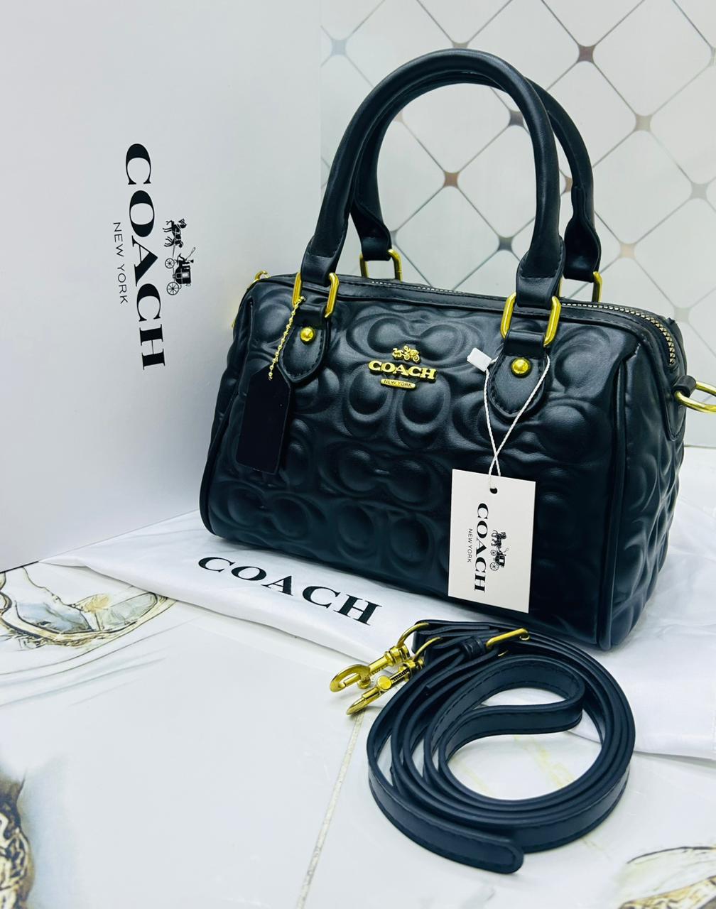 Coach Mini Rowan Crossbody Bag in Signature Leather