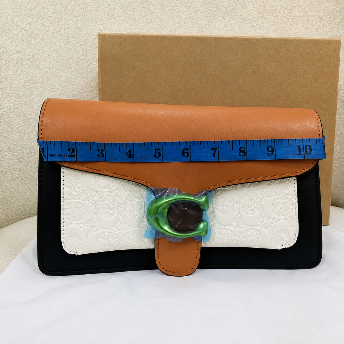 Coach Style Tabby Monogram Shoulder Bag