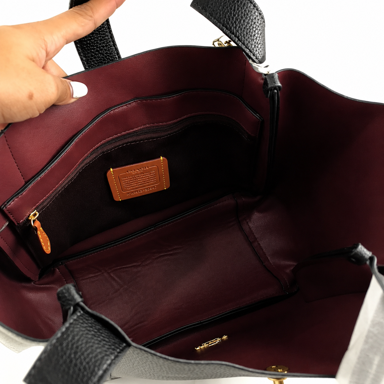 Coach Willow Turnlock Tote Bag