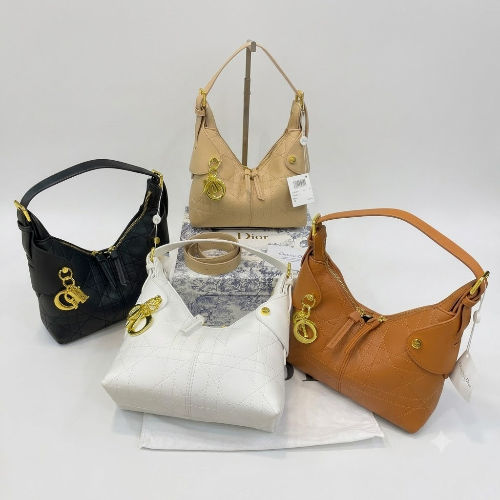 Dior Voyage Quilted Shoulder Bag