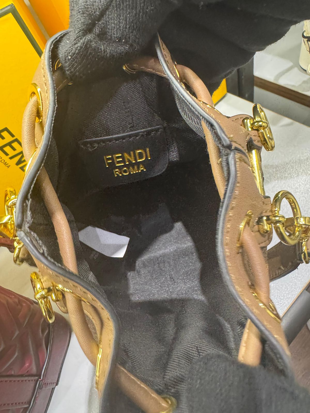 Fendi Mon Tresor Bucket Bag