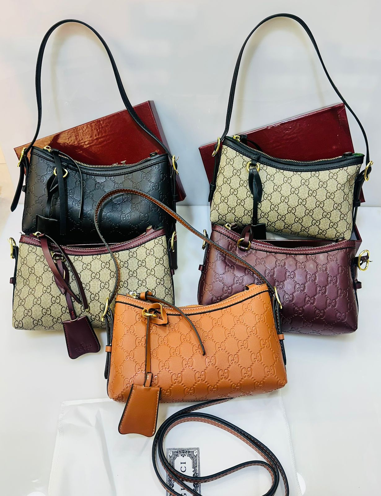 Gucci GG Emblem shoulder bag