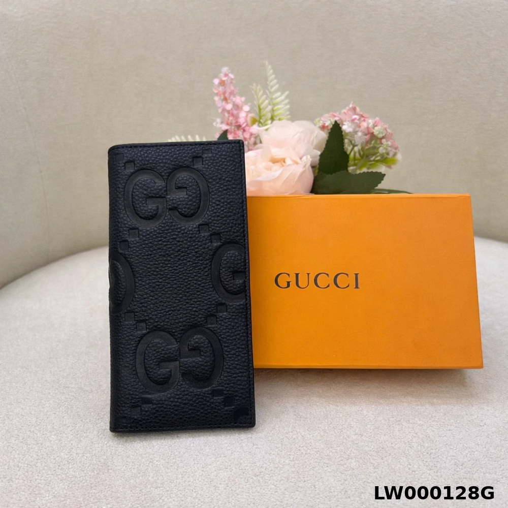 Gucci GG Embossed Leather Wallet