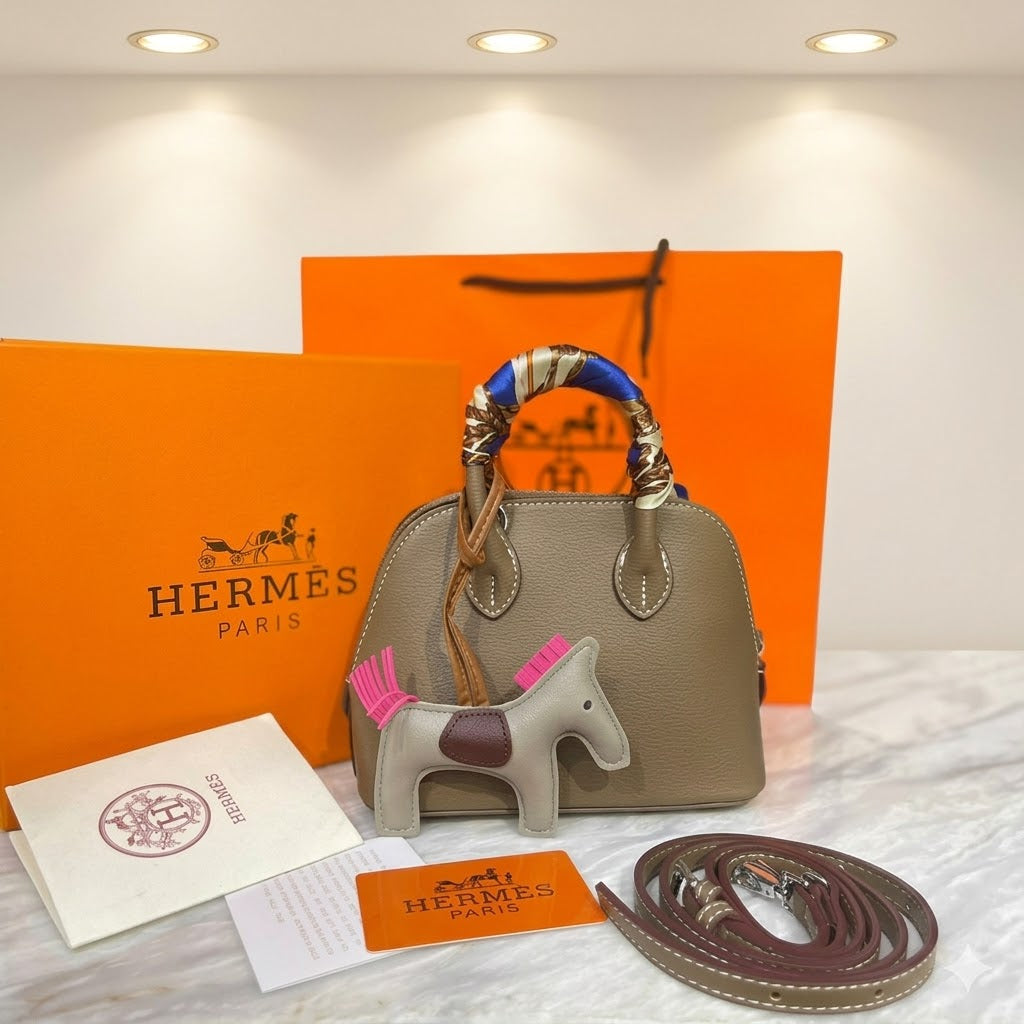 Hermès Bolide 1923 Mini Bag in Togo Leather
