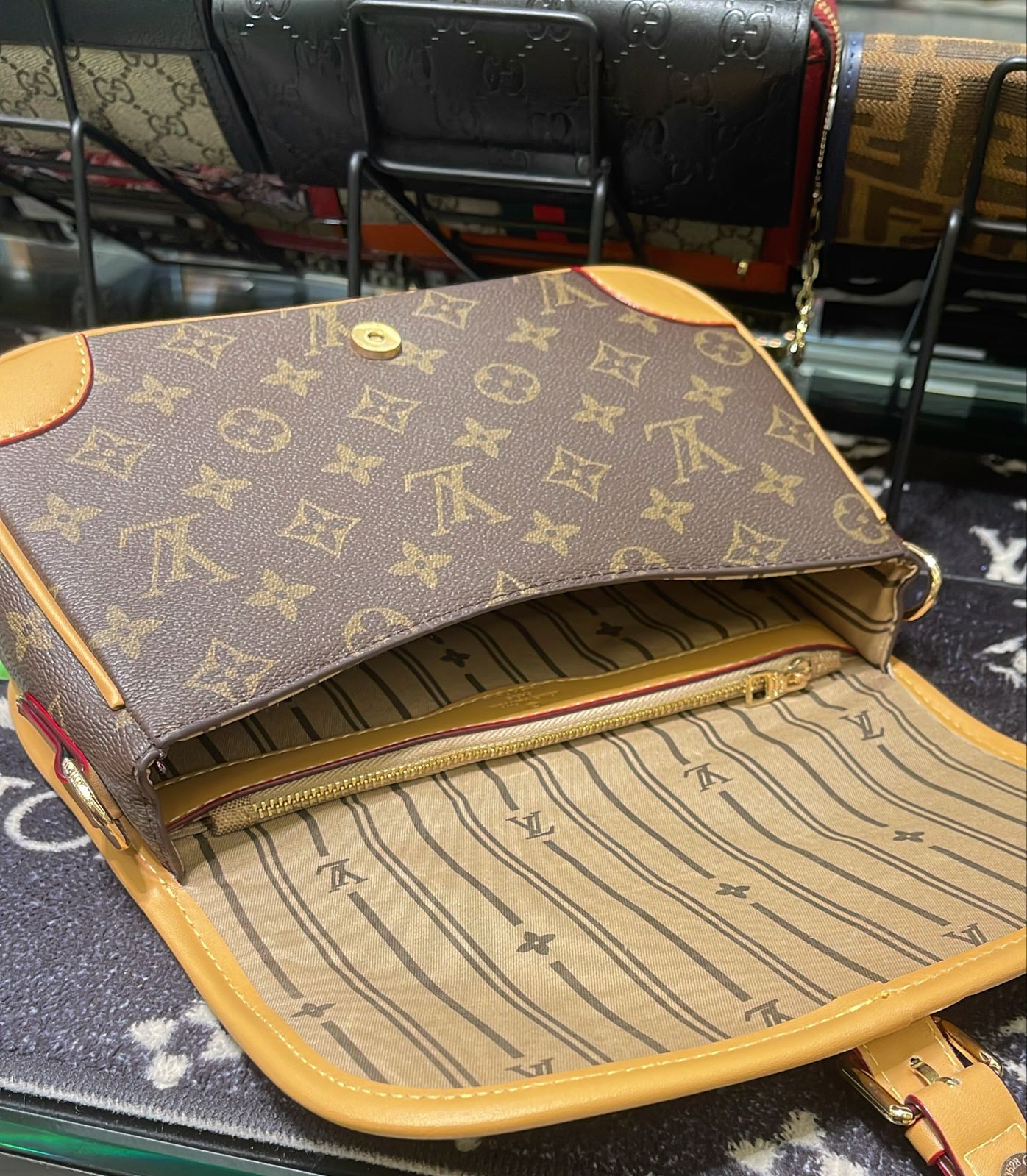 Louis Vuitton Diane Monogram Shoulder Bag