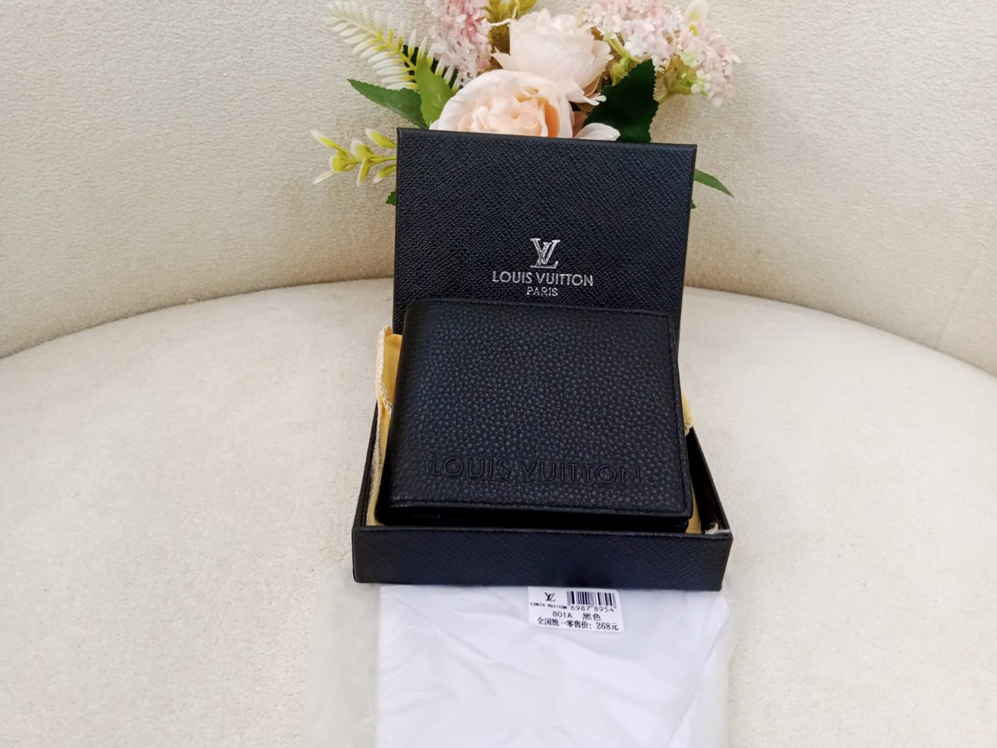 Louis Vuitton Classic Grain Leather Premium Bifold Wallet