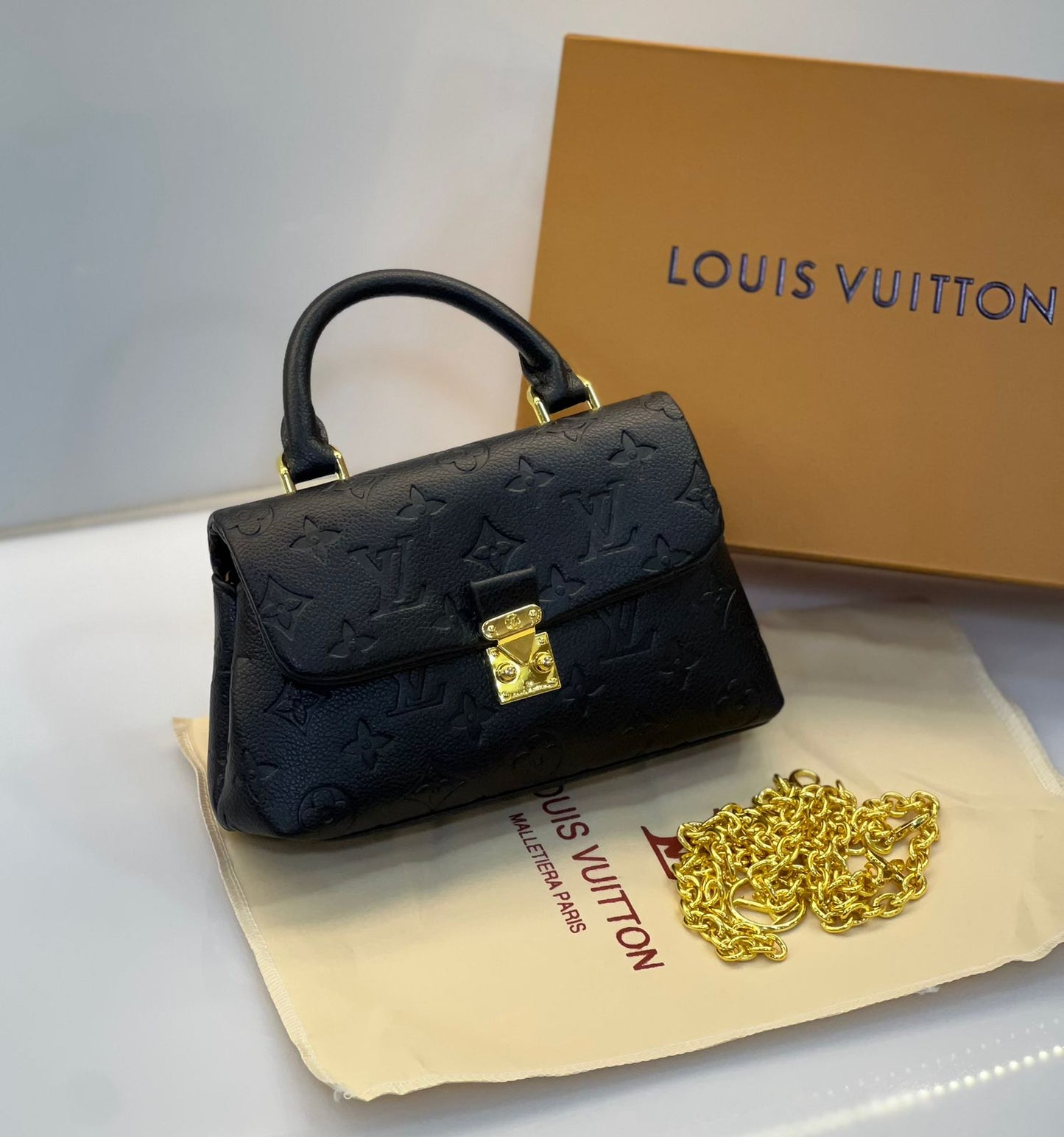 Louis Vuitton Madeleine MM Monogram Empreinte Leather