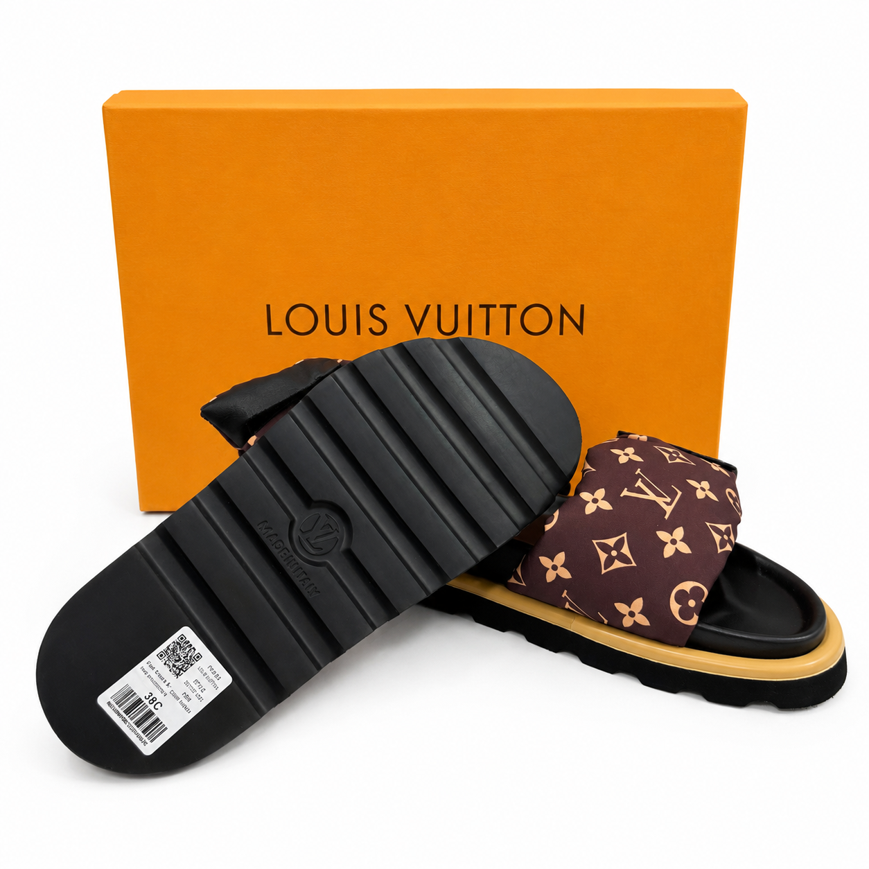 Louis Vuitton Monogram Comfort Slide Sandals
