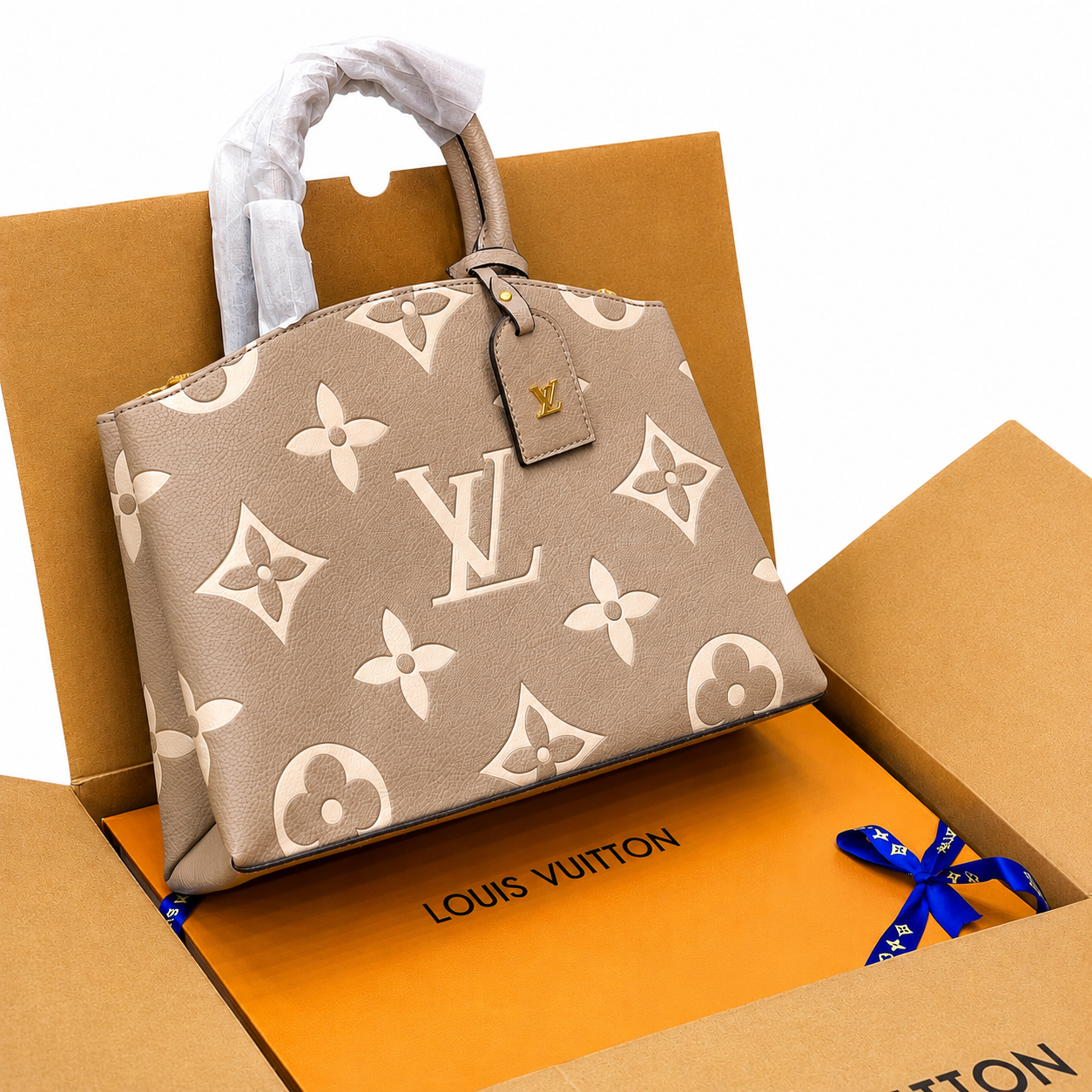 Louis Vuitton Onthego MM Monogram Empreinte Tote
