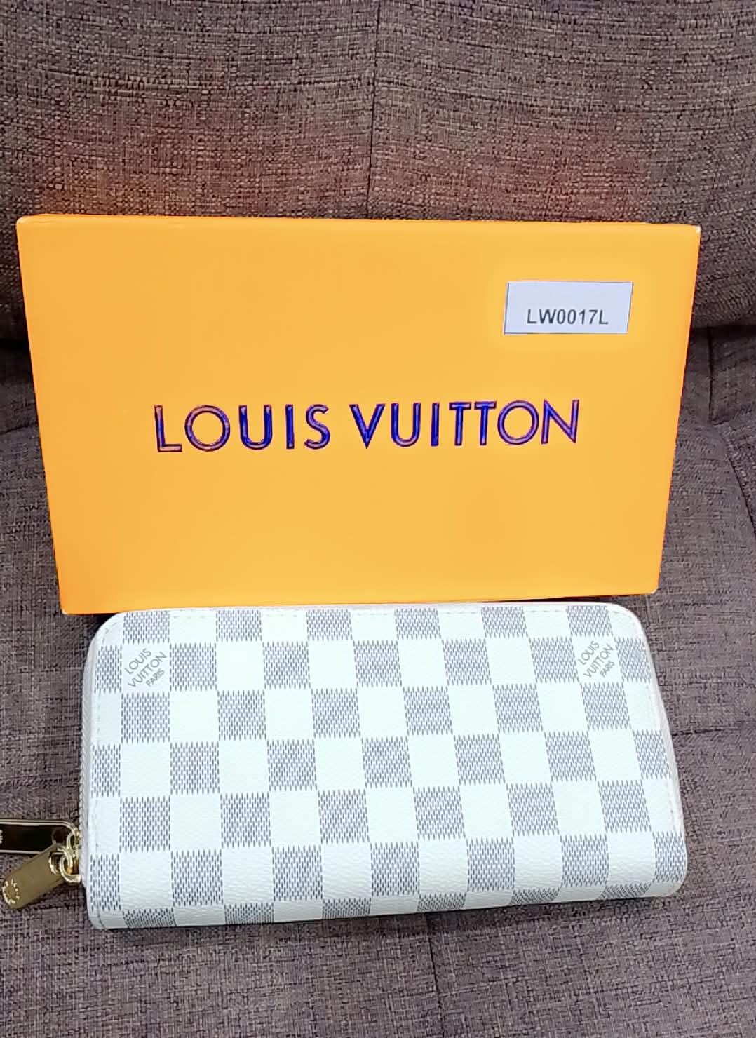 Louis Vuitton Damier Azur Zipper Wallet Style