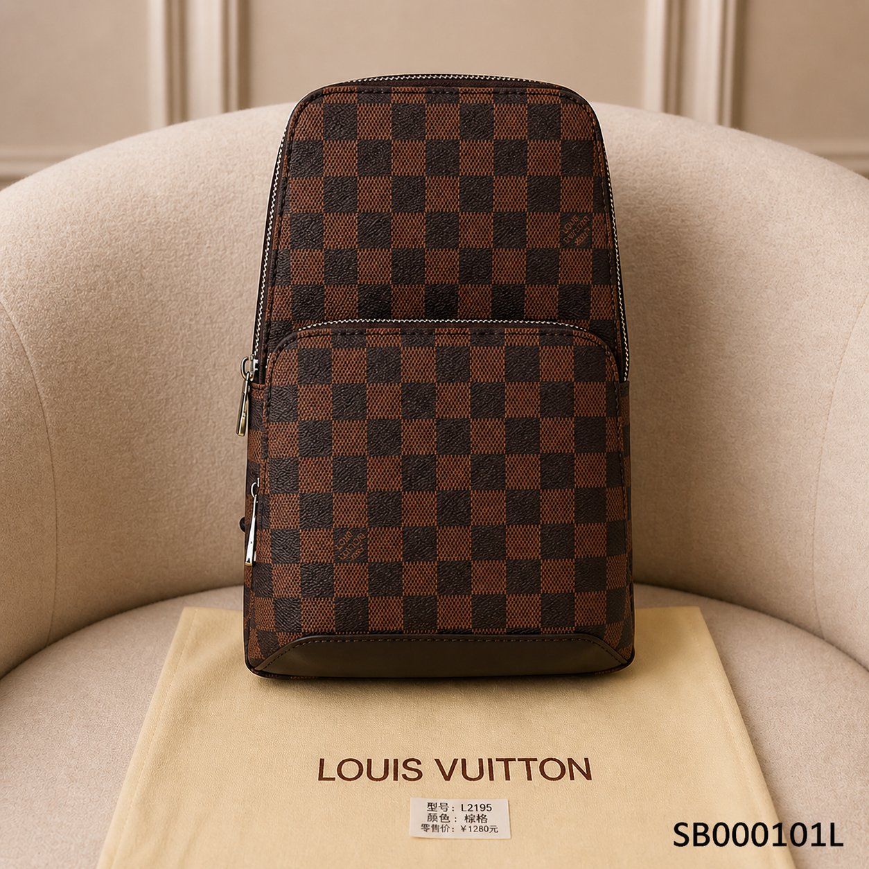 Louis Vuitton Damier Ebene Avenue Sling Bag