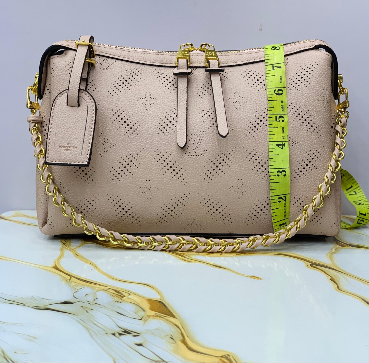 Louis Vuitton Hand It All PM Mahina Leather Bag