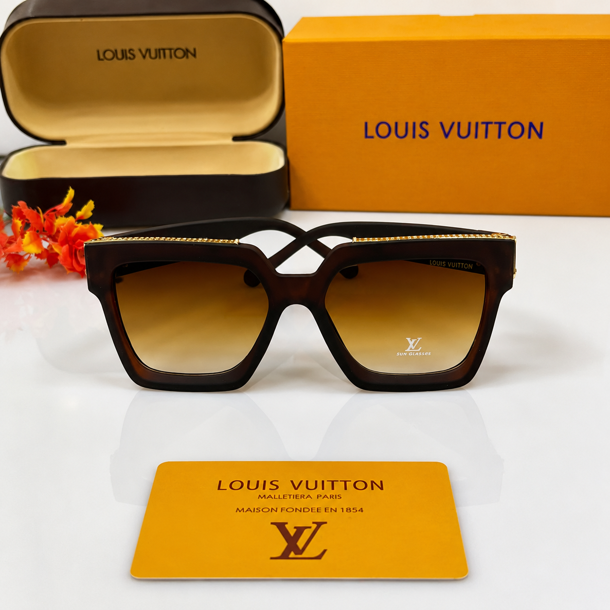 Louis Vuitton Signature Bold Frame Sunglasses (Special Edition)