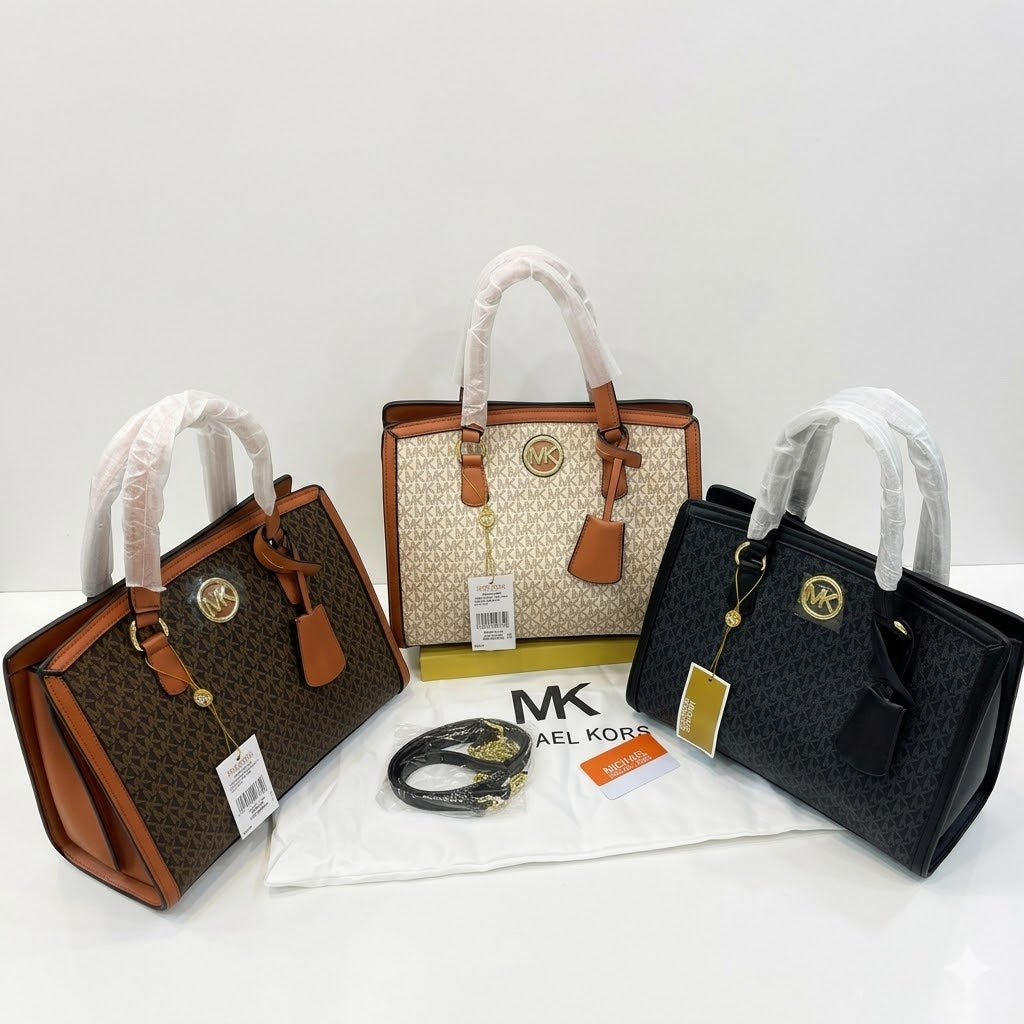Michael Kors Chantal Top-Handle Tote Bag