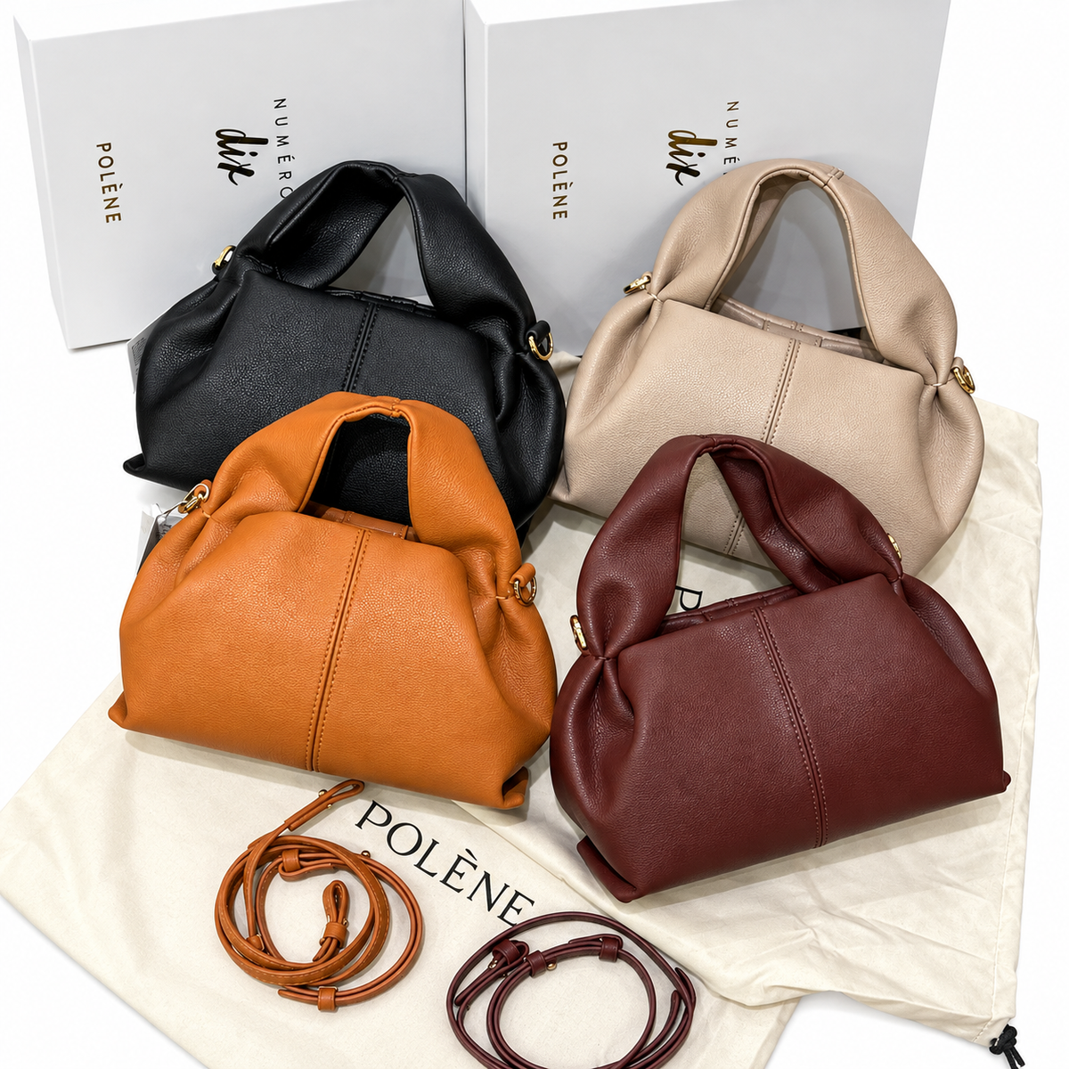 Polène Numéro Neuf Soft Top Handle Bag