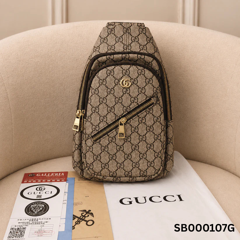 Gucci GG Supreme Canvas Sling Bag