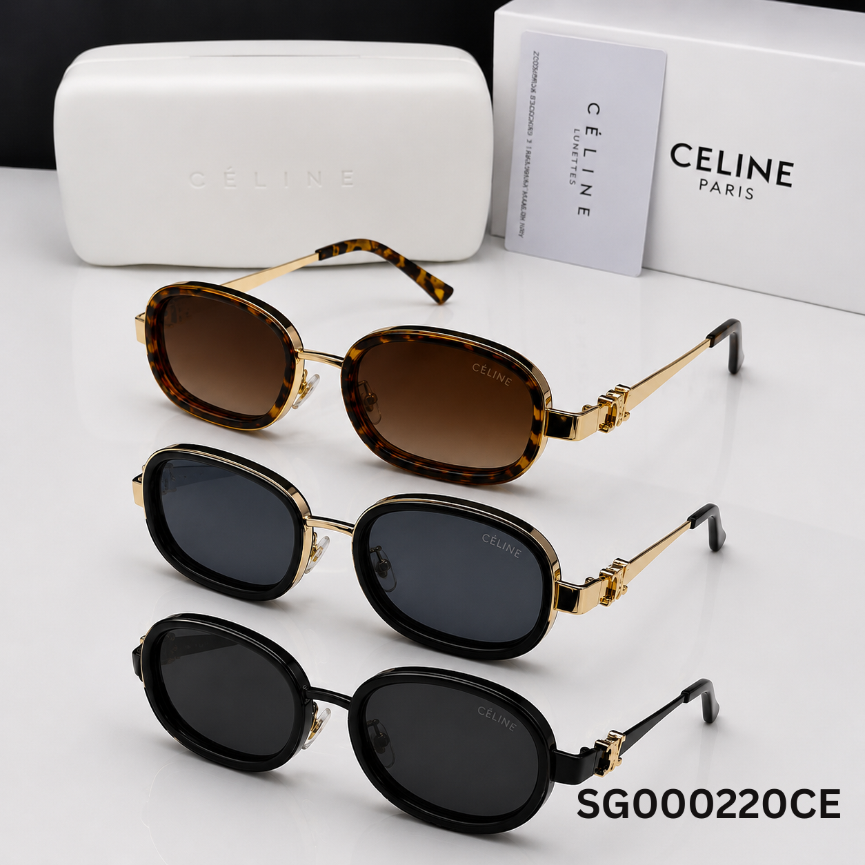 Celine Oval Luxury Sunglasses
