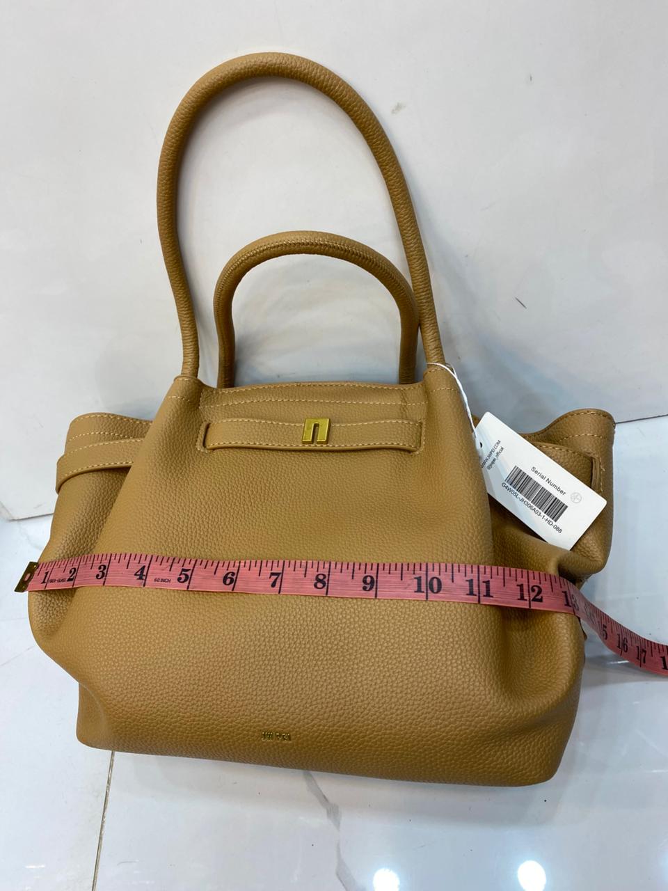 JW PEI Soft Leather Top Handle Shoulder Bag