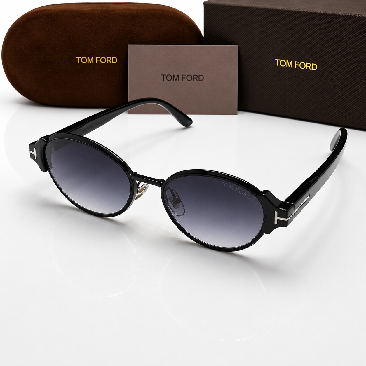 Tom Ford Oval Classic Sunglasses