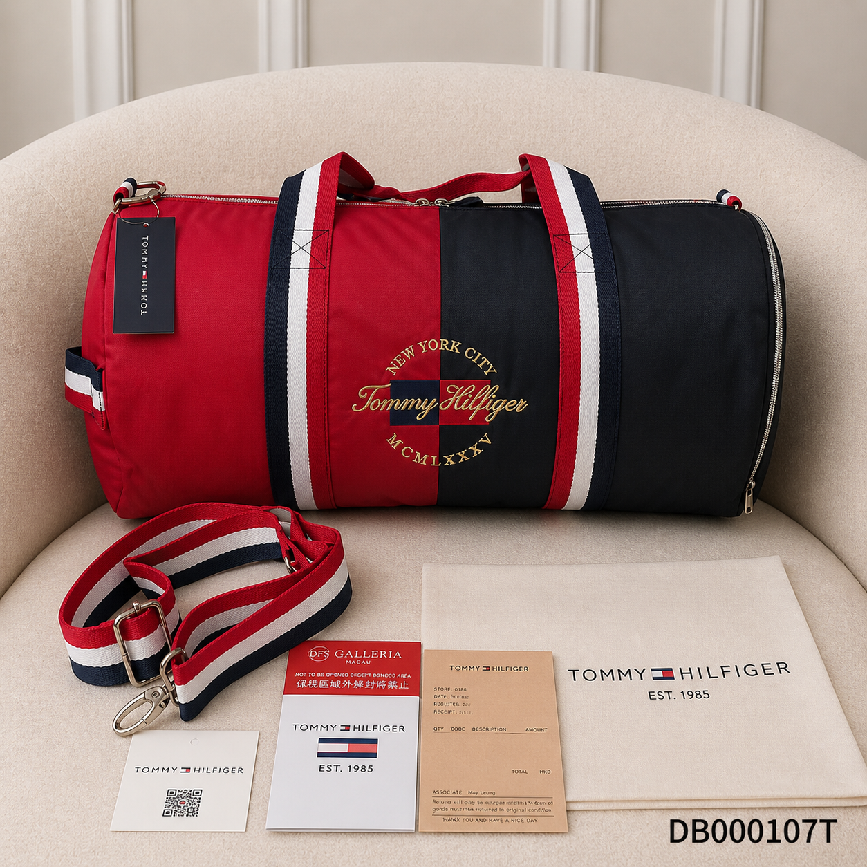 Tommy Hilfiger New York City Signature Duffel Bag