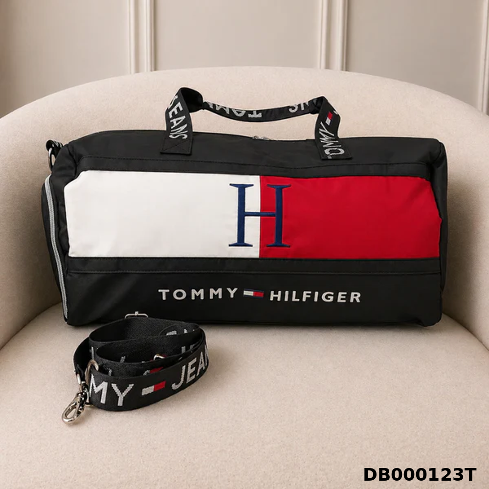 Tommy Hilfiger Signature Flag Travel Duffel Bag