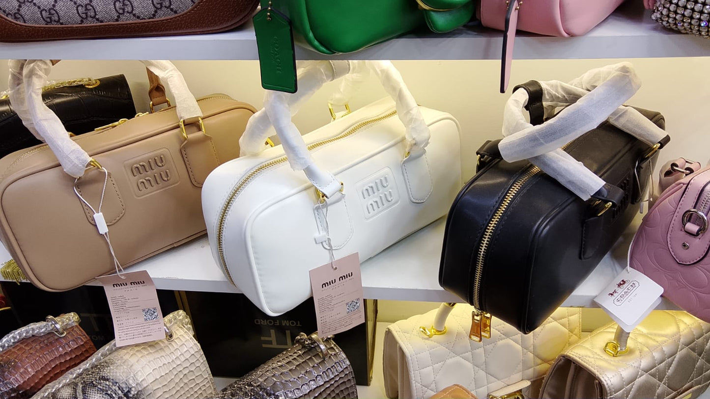 Miu Miu Arcadie leather bag