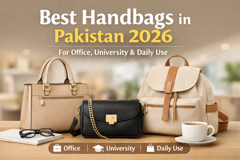 Best Handbags for Office, University & Daily Use in Pakistan (2026)