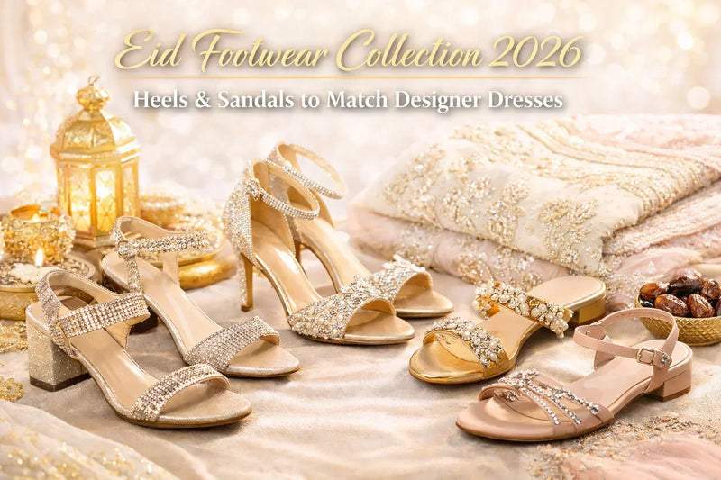 Eid Footwear Collection 2026 – Heels & Sandals That Match Designer Dresses