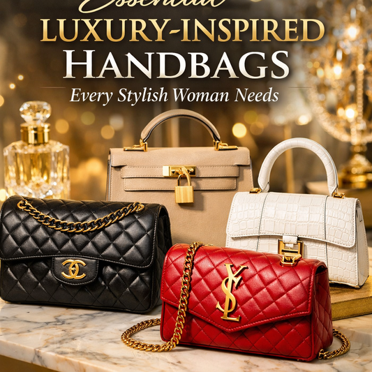 Essential Luxury-Inspired Handbags Every Stylish Woman Needs