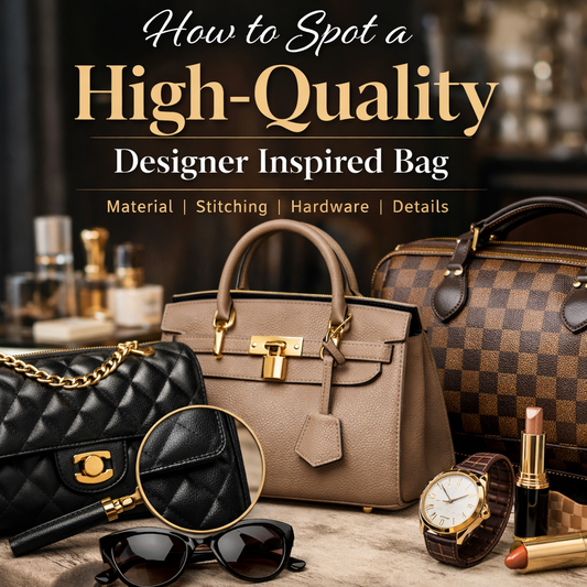 How to Spot a High-Quality Designer Inspired Bag