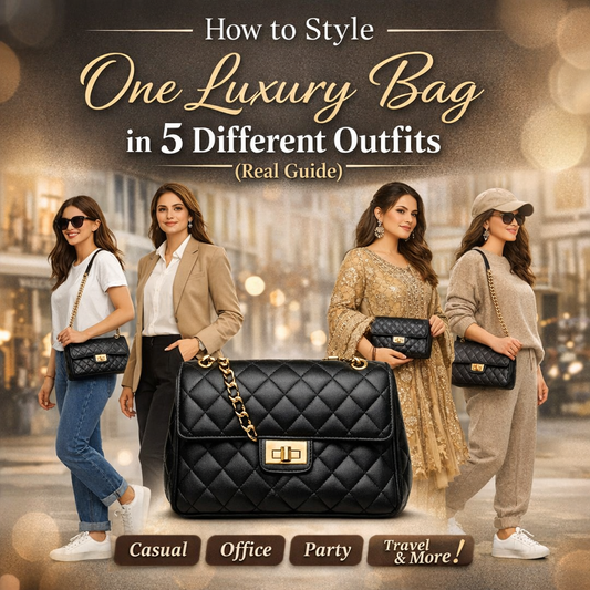 How to Style One Luxury Bag in 5 Different Outfits (Real Guide)