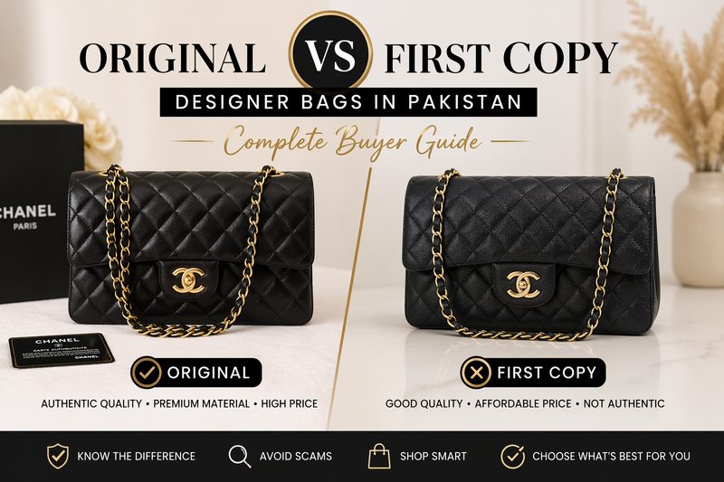 Original vs First Copy Designer Bags – How to Identify the Difference?
