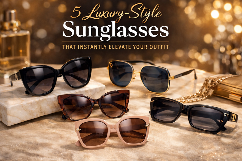 5 Luxury-Style Sunglasses That Instantly Elevate Your Outfit