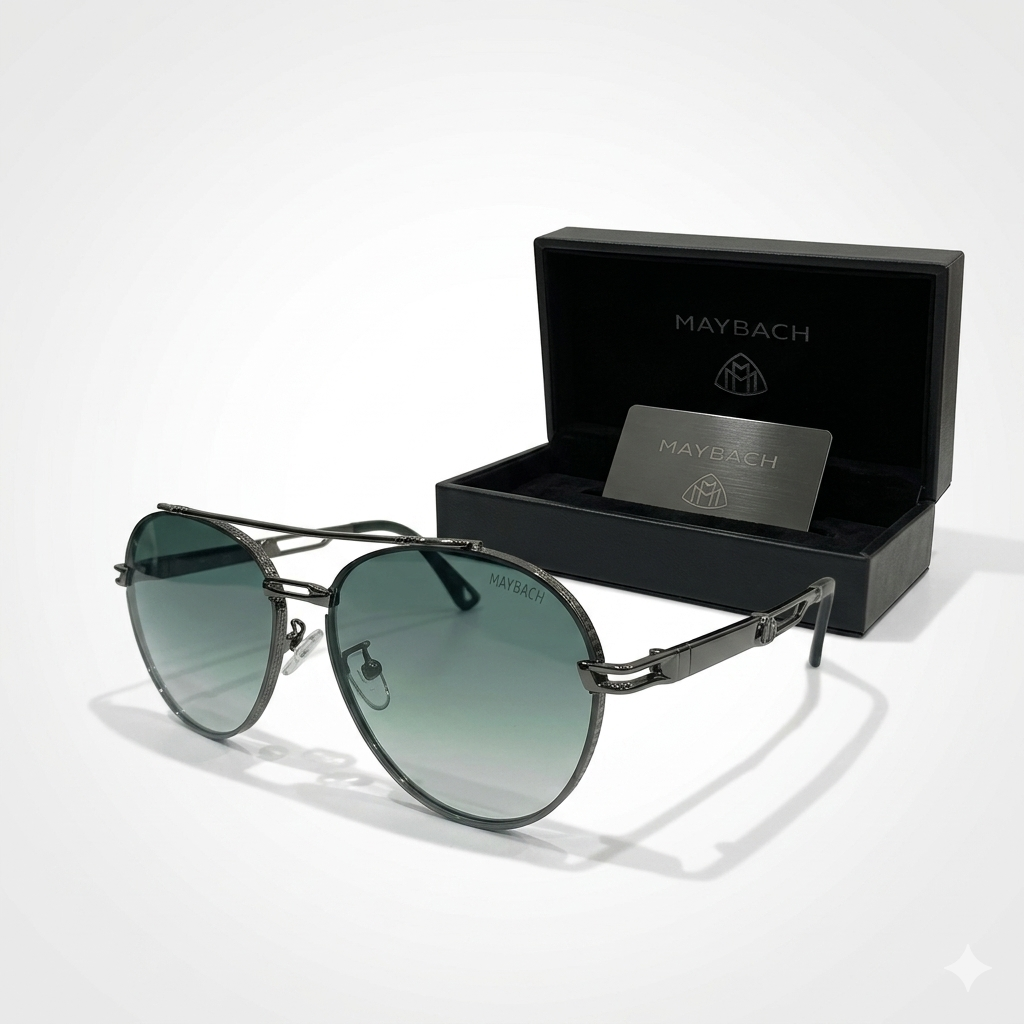 Maybach The Diplomat Aviator Sunglasses