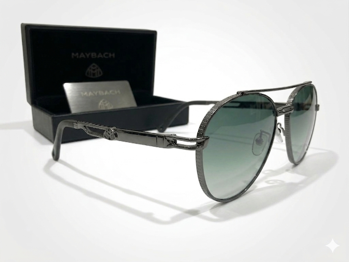 Maybach The Diplomat Aviator Sunglasses