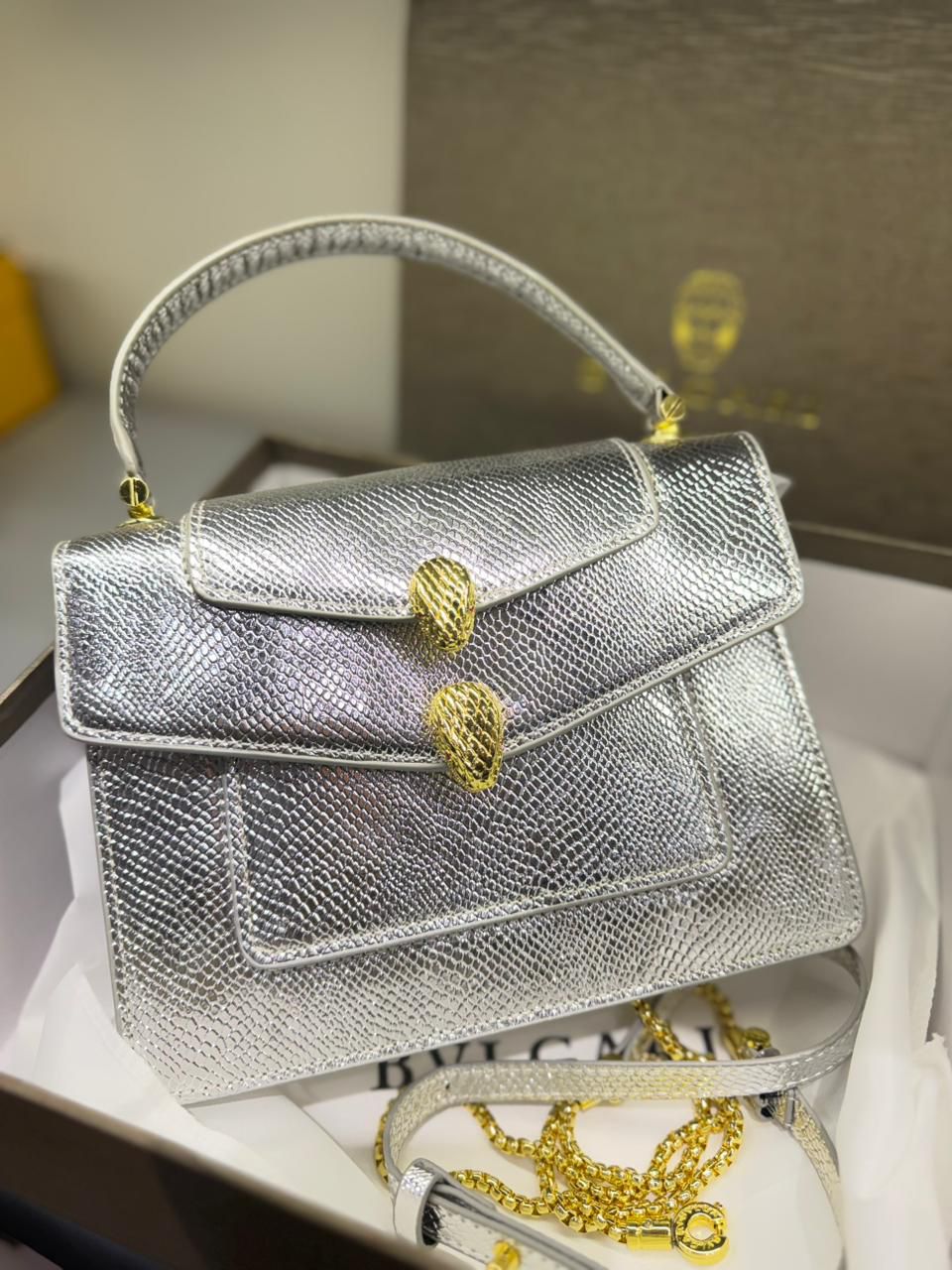 Bvlgari Serpenti Forever Top Handle Bag