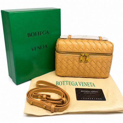 Bottega Veneta Intrecciato Vanity Crossbody Bag
