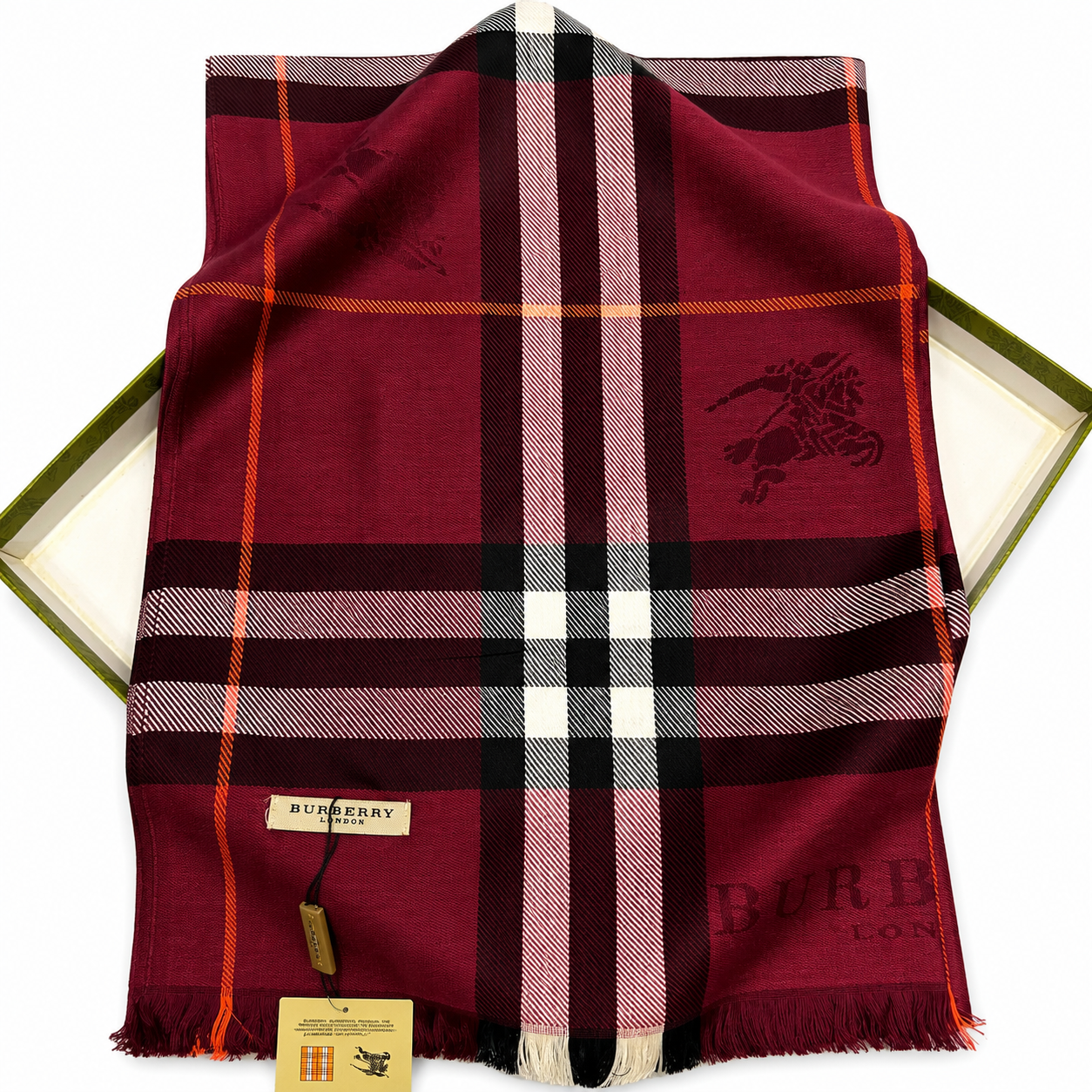 Burberry Classic Check Luxury Shawl