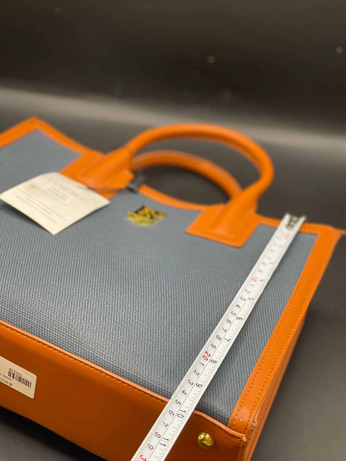 Burberry Style TB Canvas Tote Bag