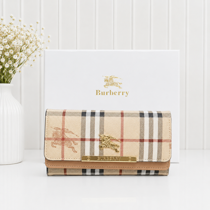 Burberry Vintage Check Continental Long Wallet