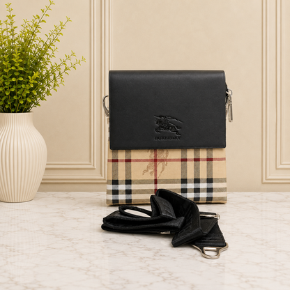 Burberry Vintage Check Messenger Bag