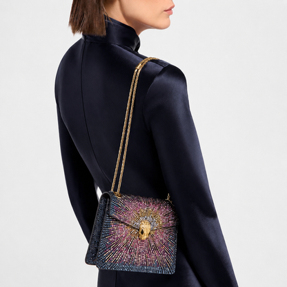 Bvlgari Serpenti Crystal Evening Bag