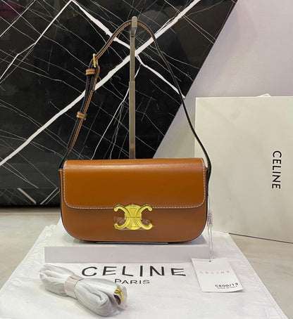 CELINE Triomphe Shoulder Bag