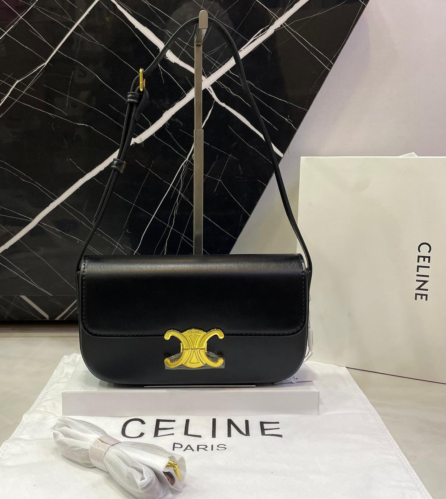 CELINE Triomphe Shoulder Bag