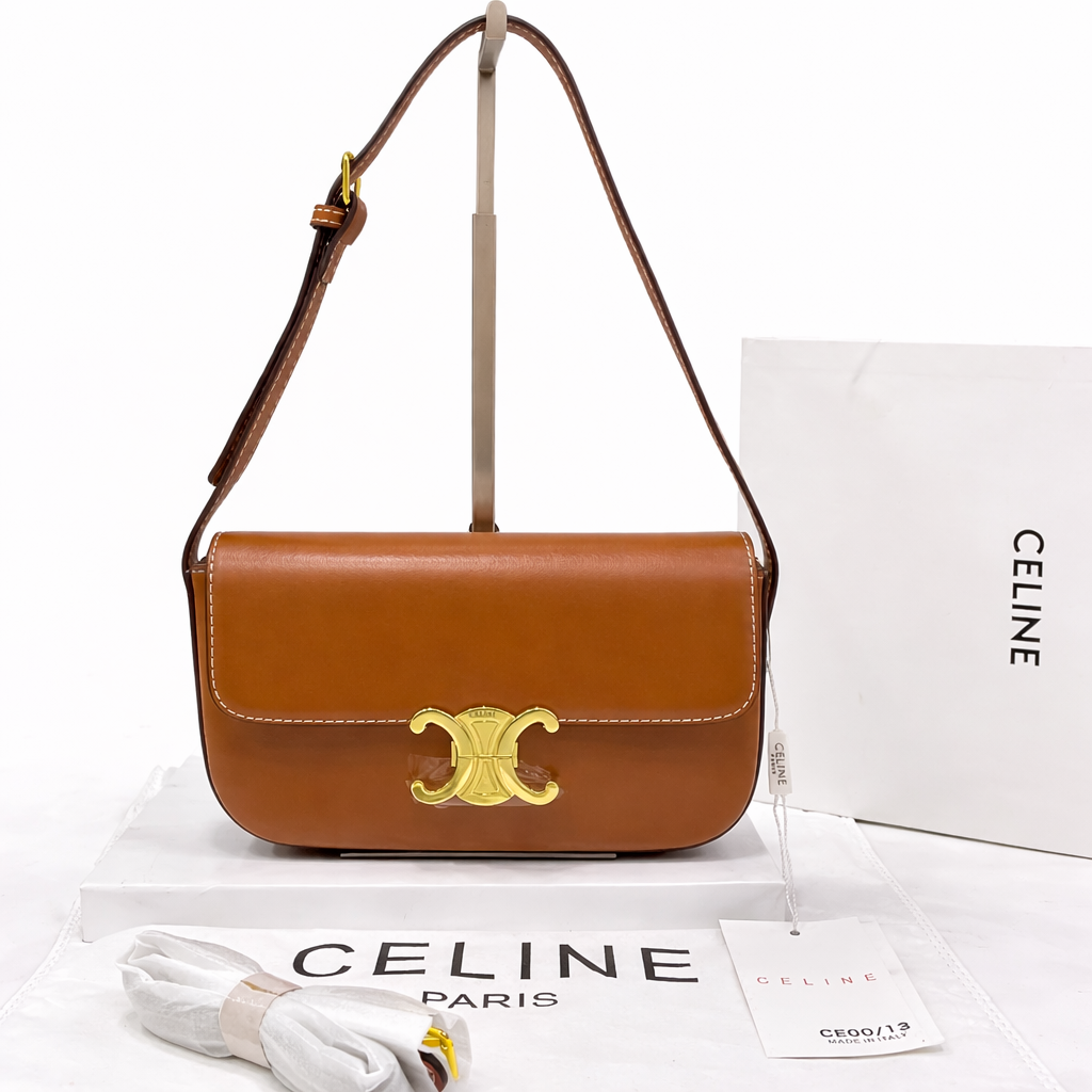 CELINE Triomphe Shoulder Bag