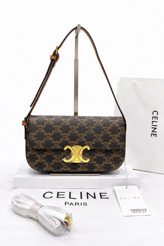 CELINE Triomphe Shoulder Bag